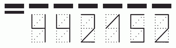 Пример заполнения индекса 442152