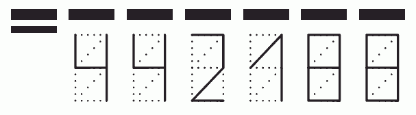 Пример заполнения индекса 442188