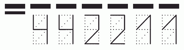 Пример заполнения индекса 442211