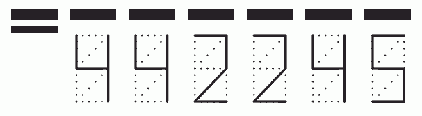 Пример заполнения индекса 442245