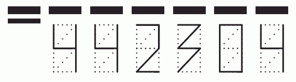 Пример заполнения индекса 442304