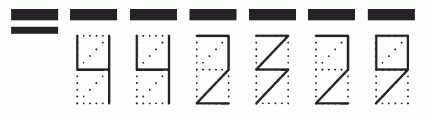 Пример заполнения индекса 442329