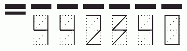 Пример заполнения индекса 442340