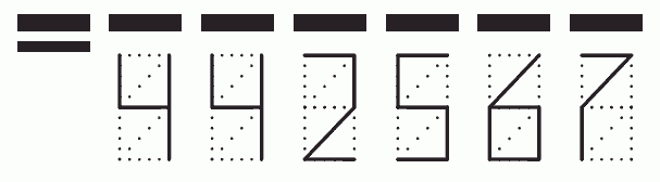 Пример заполнения индекса 442567