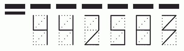 Пример заполнения индекса 442583