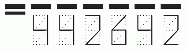 Пример заполнения индекса 442642