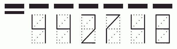 Пример заполнения индекса 442748