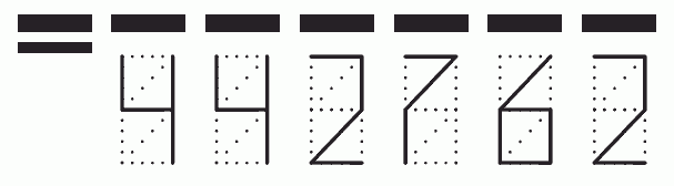 Пример заполнения индекса 442762