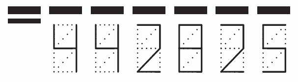 Пример заполнения индекса 442825