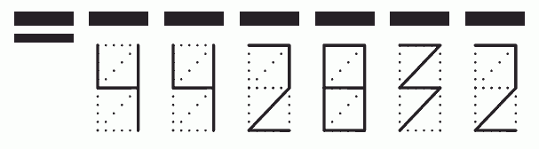 Пример заполнения индекса 442832