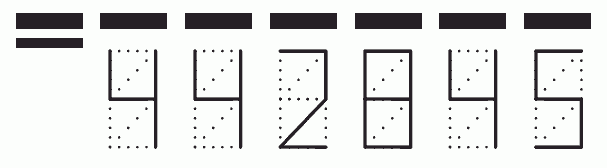 Пример заполнения индекса 442845