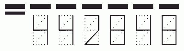 Пример заполнения индекса 442848