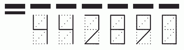 Пример заполнения индекса 442890