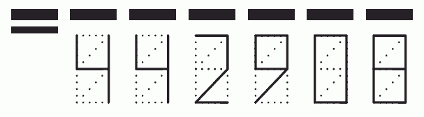 Пример заполнения индекса 442908