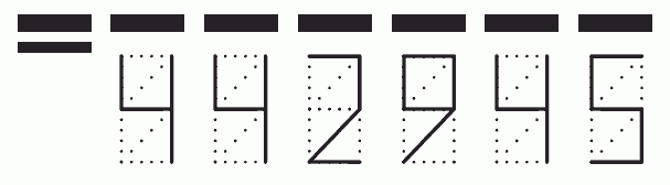 Пример заполнения индекса 442945