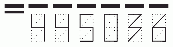 Пример заполнения индекса 445036