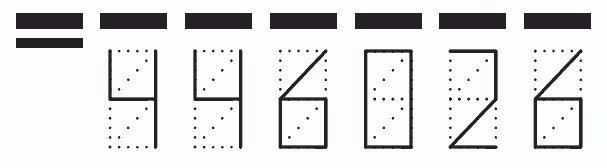 Пример заполнения индекса 446026