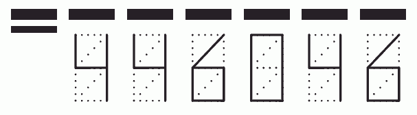 Пример заполнения индекса 446046