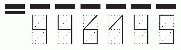 Пример заполнения индекса 446145