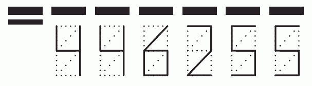 Пример заполнения индекса 446255