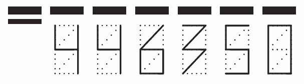 Пример заполнения индекса 446350