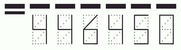 Пример заполнения индекса 446450