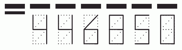 Пример заполнения индекса 446850