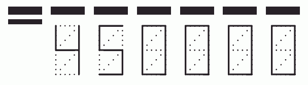 Пример заполнения индекса 450000