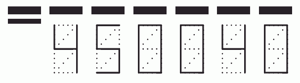 Пример заполнения индекса 450040