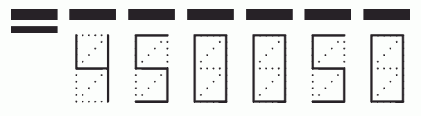 Пример заполнения индекса 450050