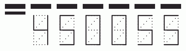 Пример заполнения индекса 450055