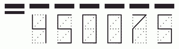 Пример заполнения индекса 450075