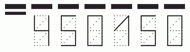 Пример заполнения индекса 450150