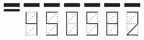 Пример заполнения индекса 450582