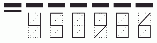 Пример заполнения индекса 450986