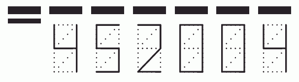 Пример заполнения индекса 452004