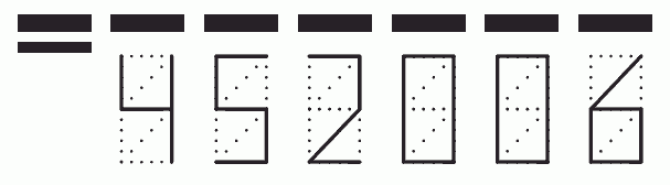 Пример заполнения индекса 452006