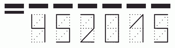 Пример заполнения индекса 452015