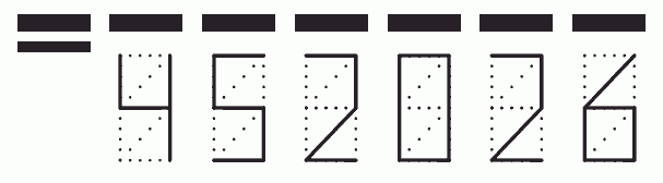 Пример заполнения индекса 452026