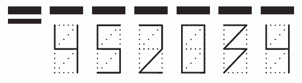 Пример заполнения индекса 452034