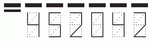 Пример заполнения индекса 452042