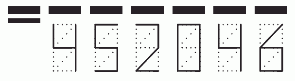 Пример заполнения индекса 452046