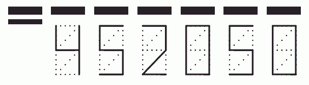 Пример заполнения индекса 452050