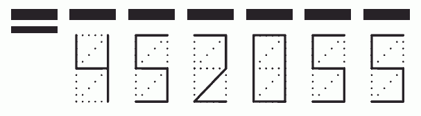 Пример заполнения индекса 452055