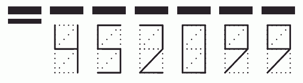 Пример заполнения индекса 452099