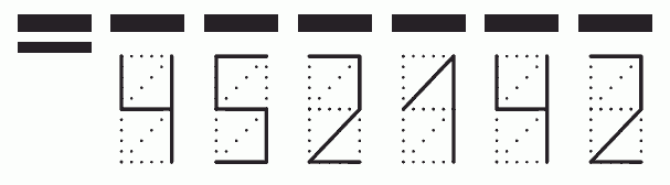 Пример заполнения индекса 452142