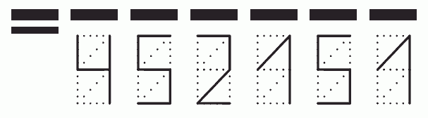 Пример заполнения индекса 452151