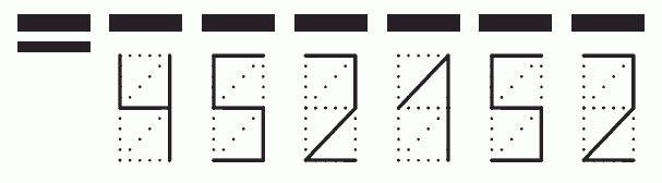 Пример заполнения индекса 452152