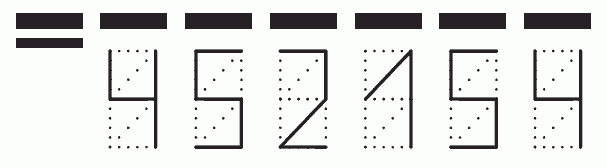 Пример заполнения индекса 452154