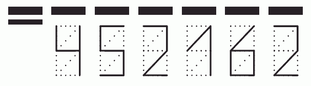 Пример заполнения индекса 452162